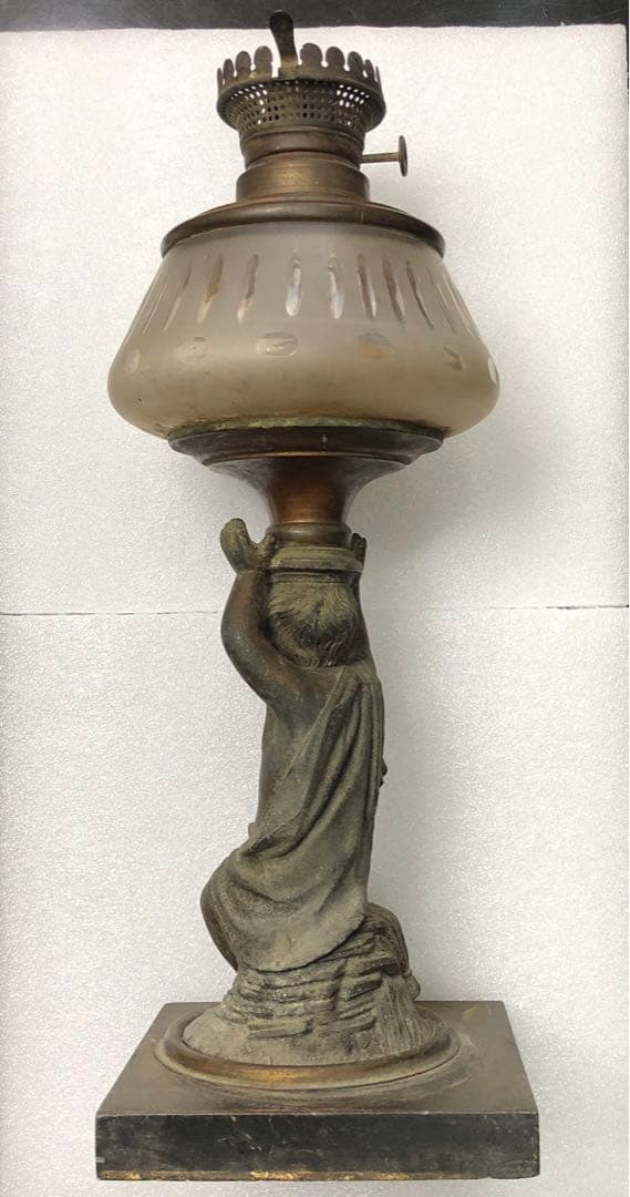 明治〜大正レトロ　オイルランプ アンティーク