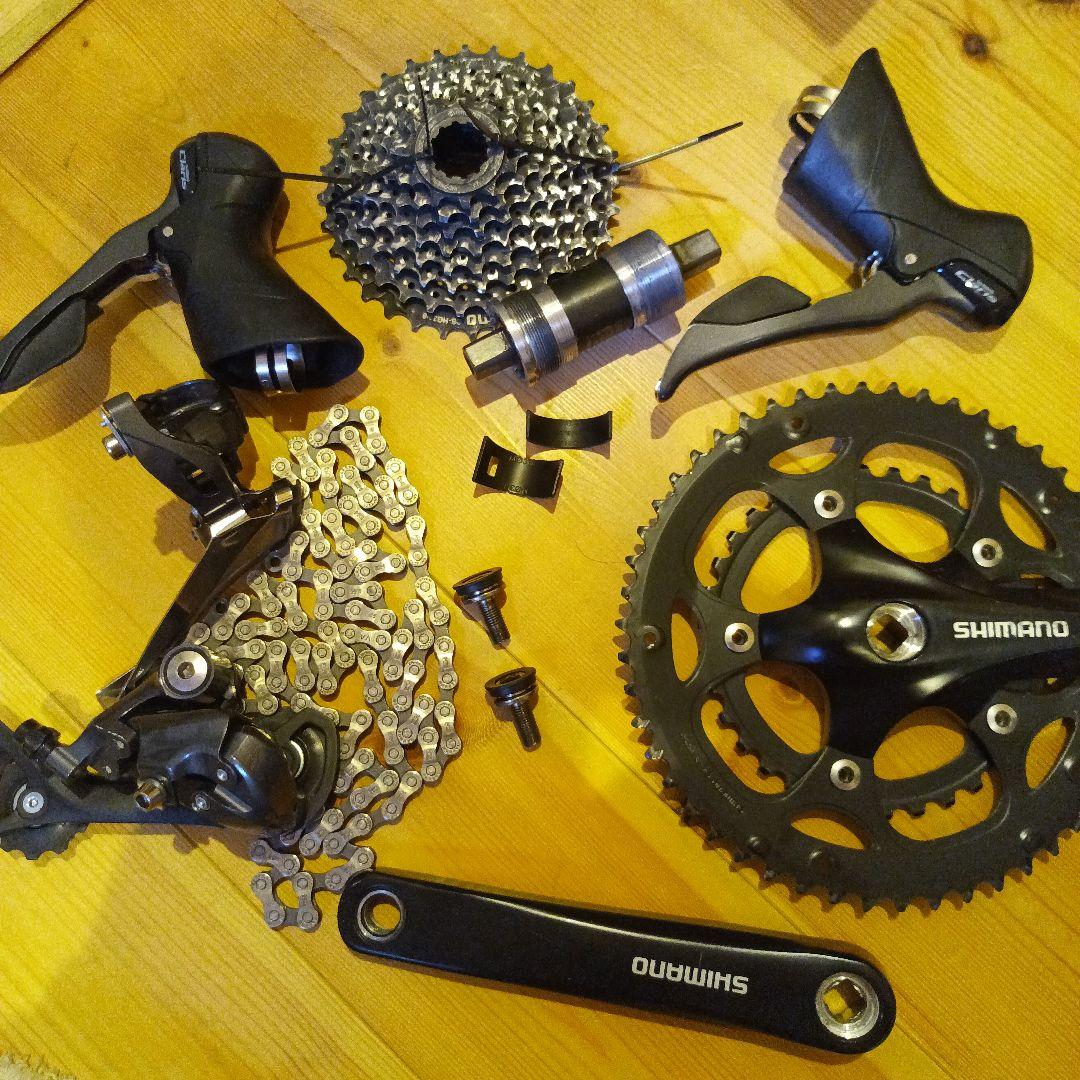 Shimano Caris コンポーネントセット