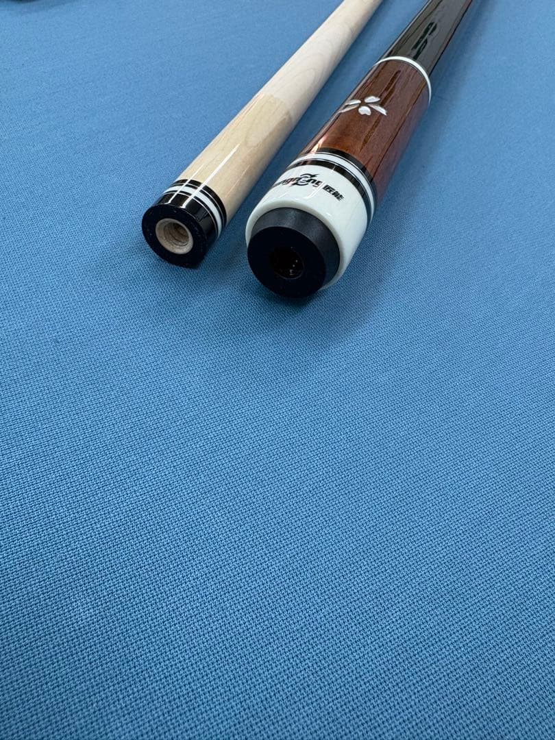 ビリヤードキュー 桜インレイ