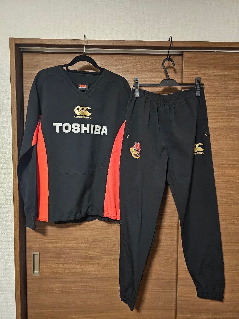 東芝ブレイブルーパス　薄手ヤッケ上下