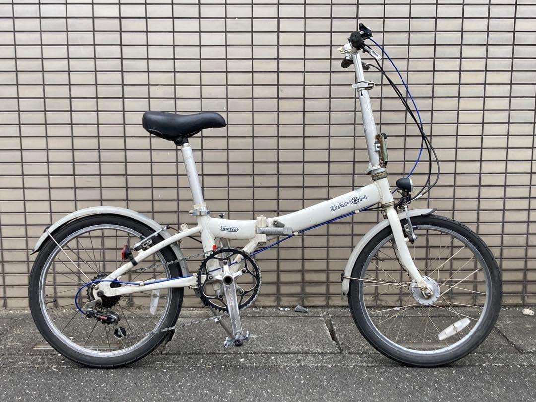 DAHON metro ダホン メトロ 外装6段 ドロヨケ&センタースタンド付