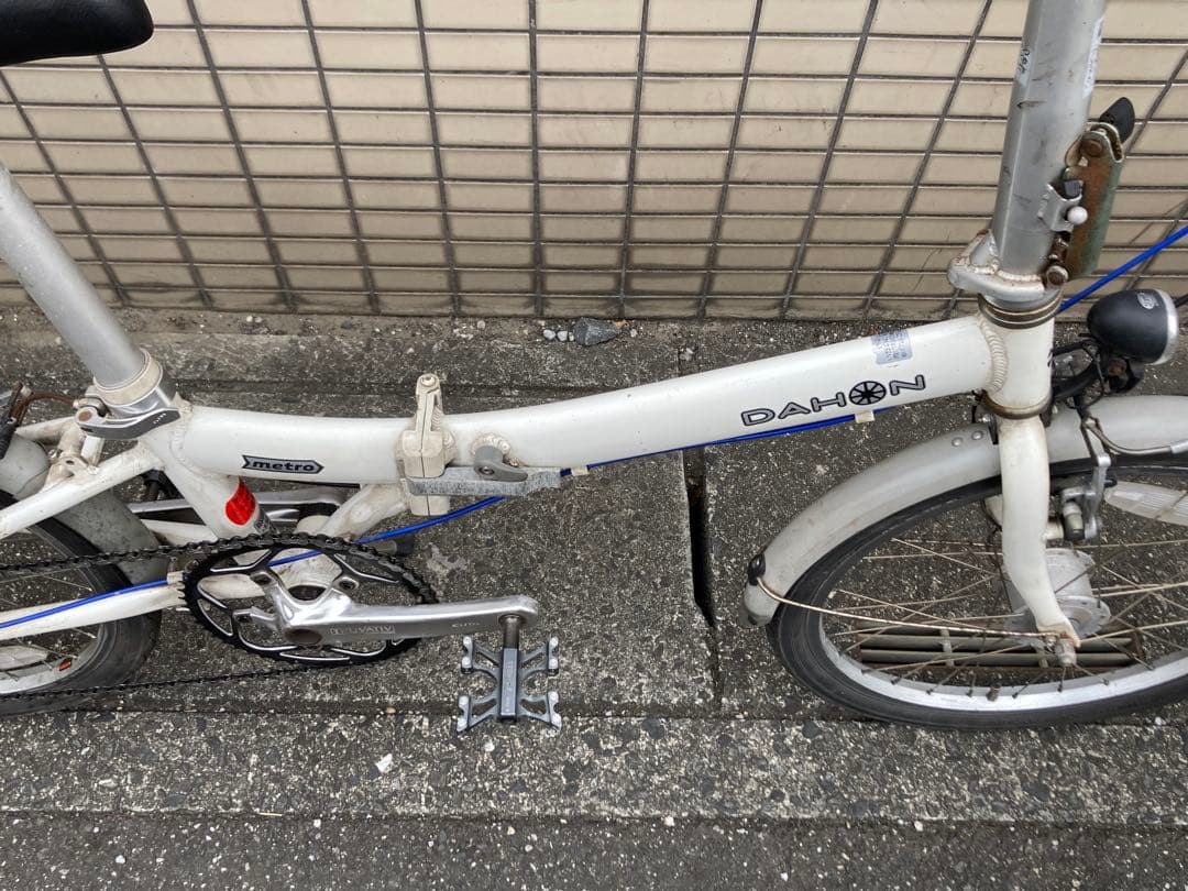 DAHON metro ダホン メトロ 外装6段 ドロヨケ&センタースタンド付