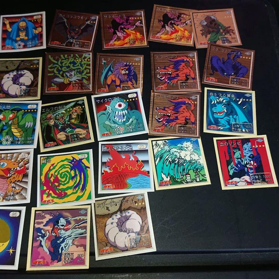 遊戯王　シール　ステッカー　シール烈伝　アマダ　1999年　まとめ売り