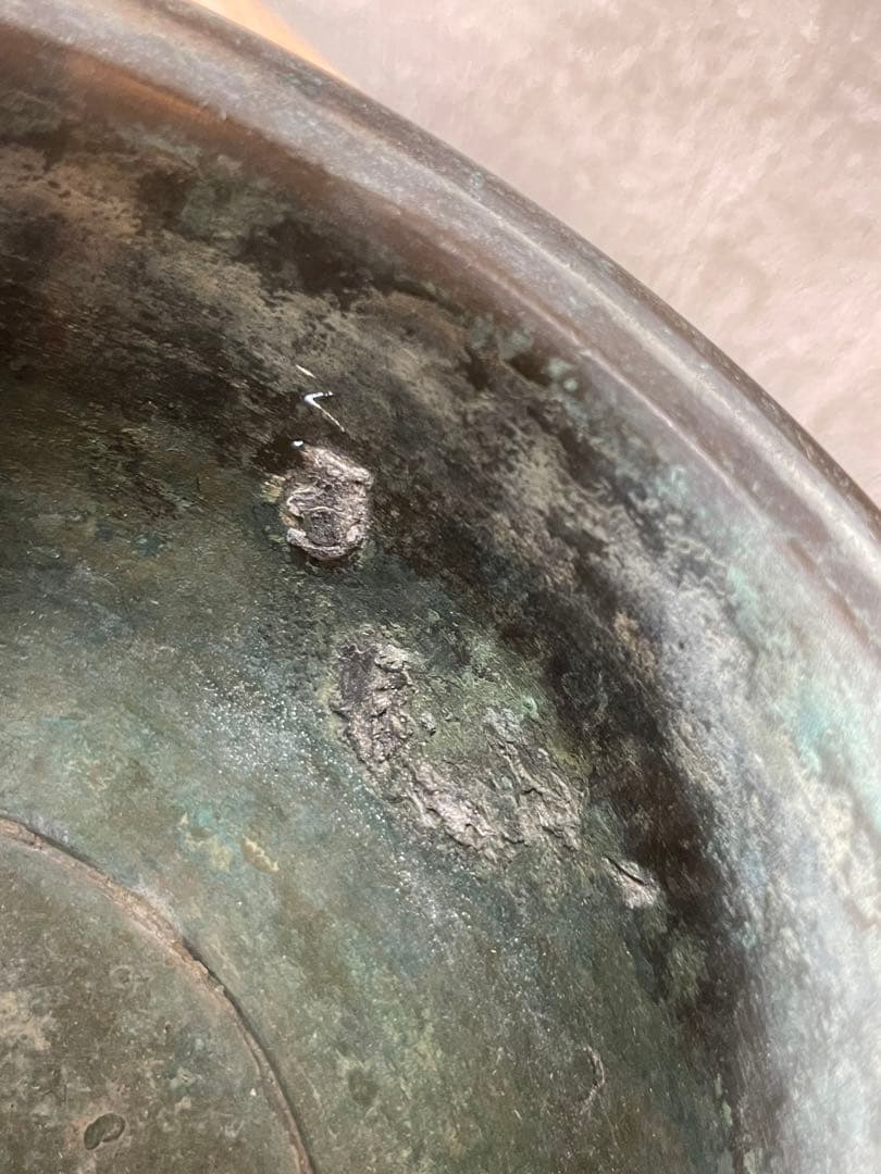 香炉？【m555 骨董品　銅　中国　唐銅　香炉　お香立　火鉢　手あぶり　レトロ】