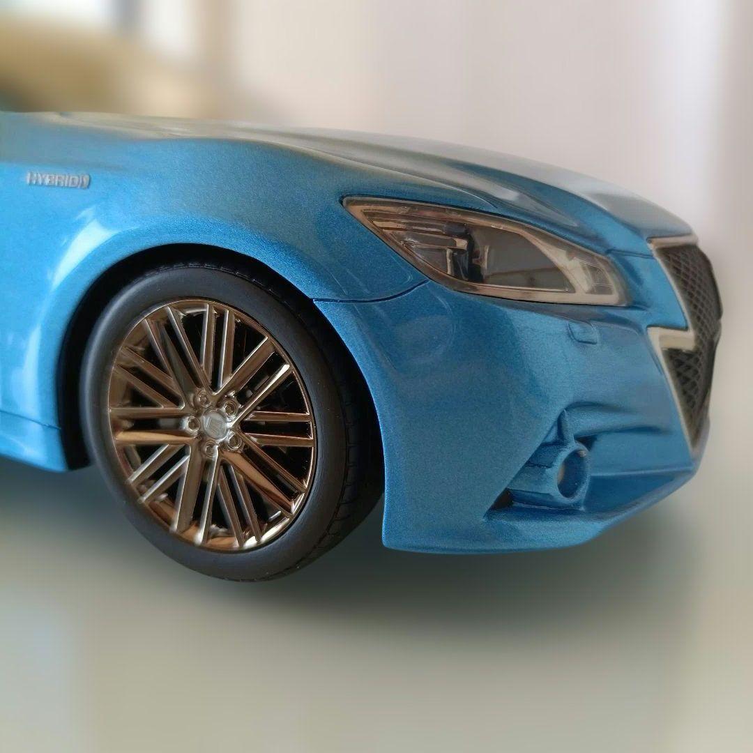 京商　クラウン　アスリート　ブルー　青