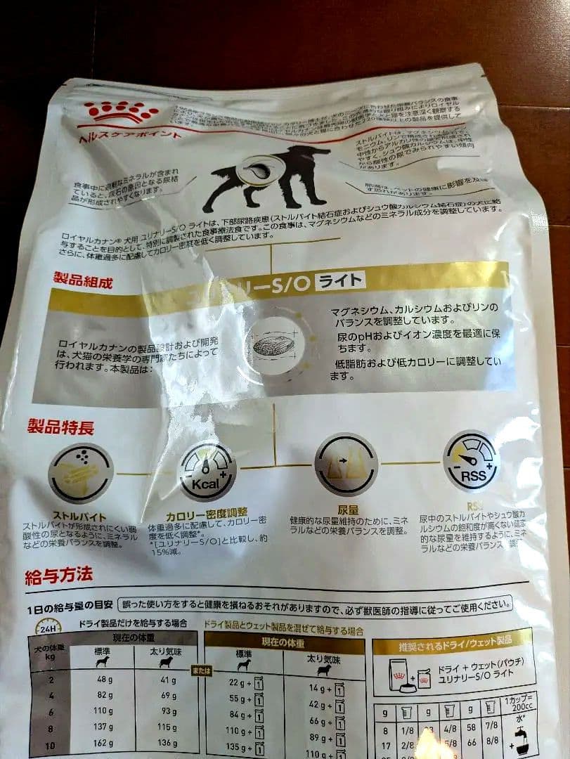  CANIN ユニナリー-S/O ライト・3kg