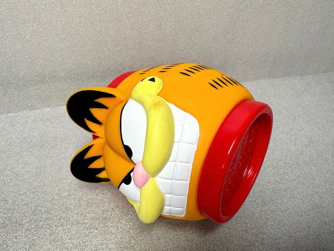 当時物　レトロ　SEGA ガーフィールド　レリーフカップ　セガ　未使用