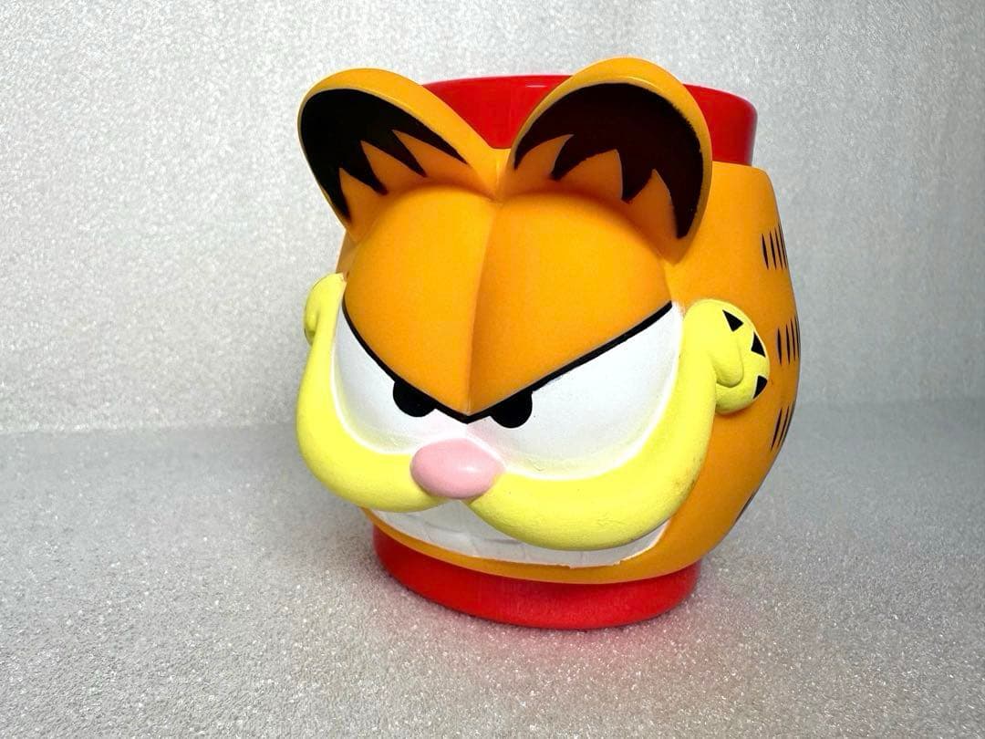 当時物　レトロ　SEGA ガーフィールド　レリーフカップ　セガ　未使用