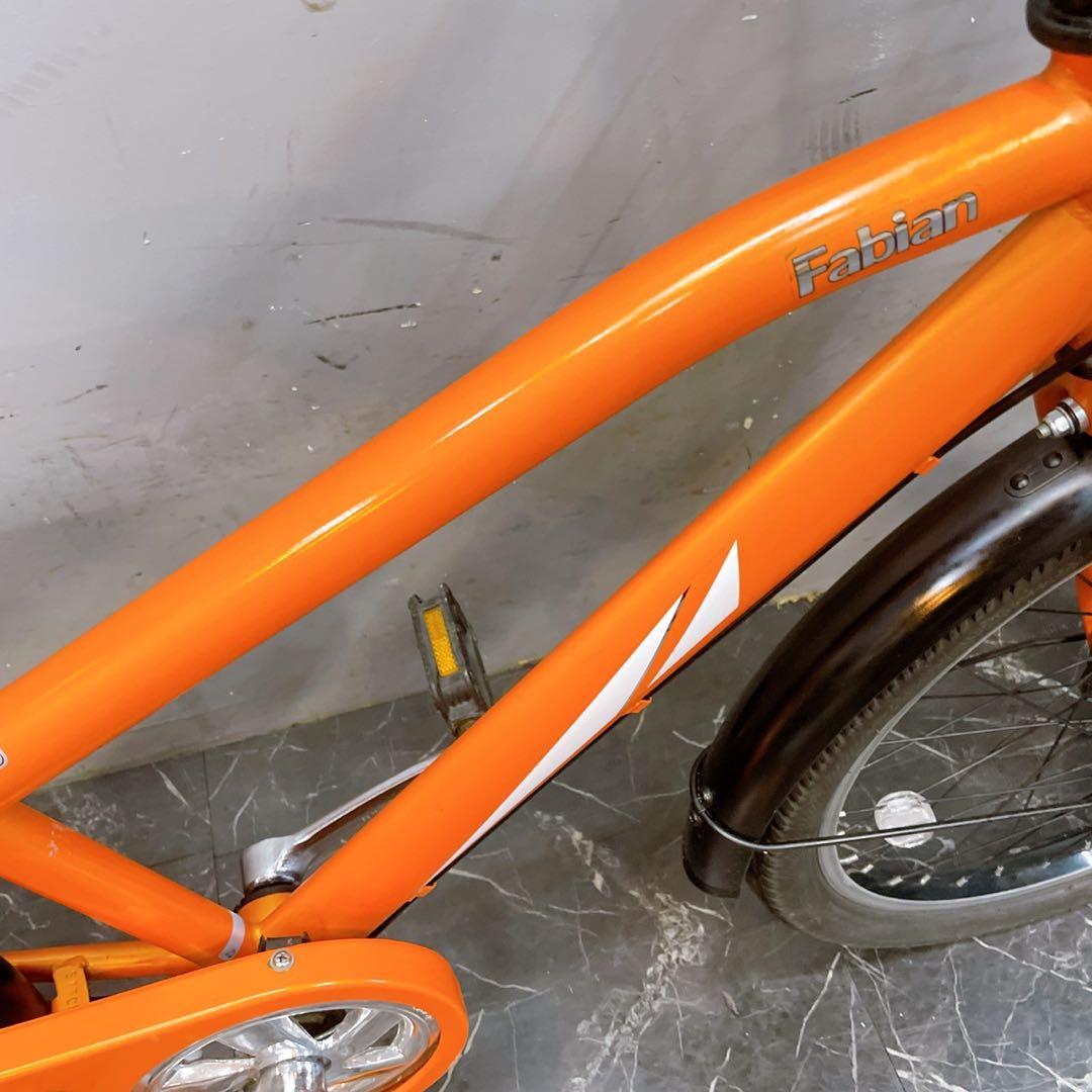 【955】《関西 引き取り》子供用自転車 子供車 Fabian オレンジ