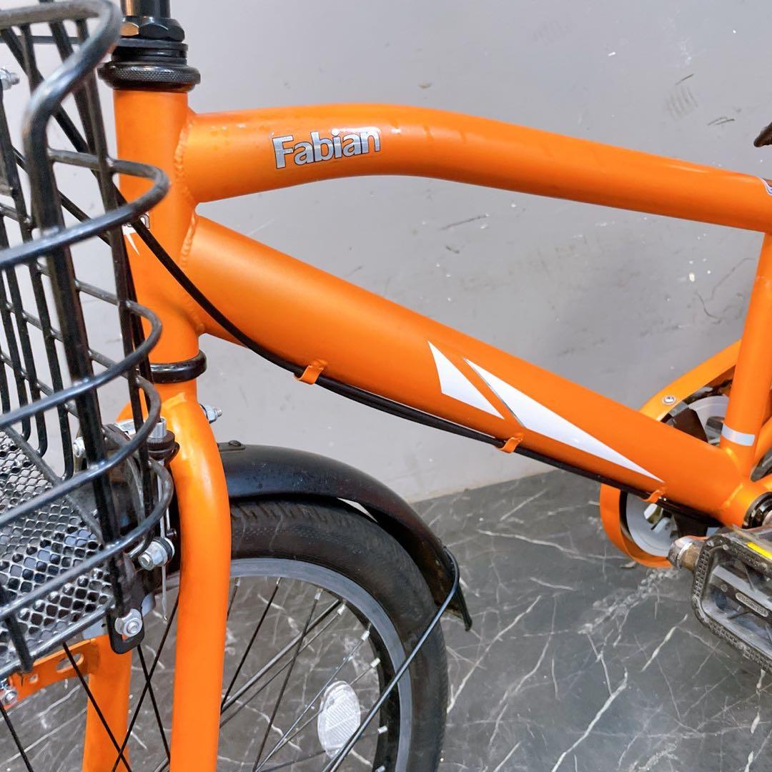 【955】《関西 引き取り》子供用自転車 子供車 Fabian オレンジ
