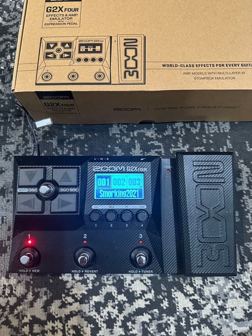 ギター ZOOM G2X Four