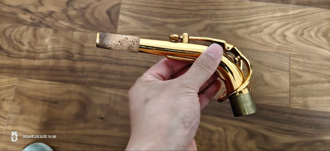 アルトサックス 　ネック&練習弱音器&演奏マイクホルダー&サックス楽譜ホルダー