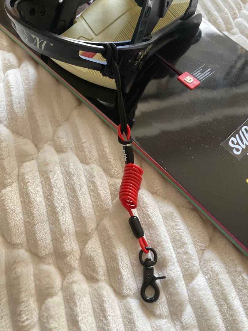 《送料無料》 BURTON バートン　スノーボード板、ビンディング、カバー付き