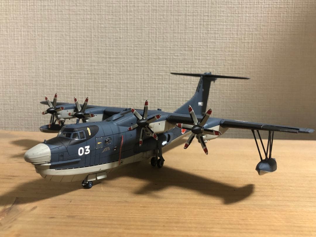 海上自衛隊　US-2 プラモデル