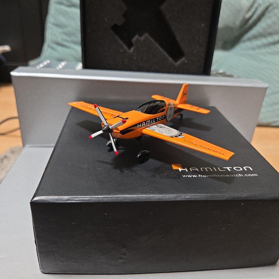 HAMILTON 飛行機模型 オレンジ色