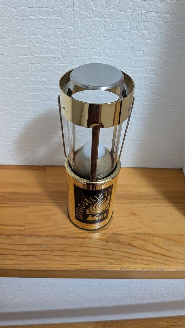 レア 超極上 REI 真鍮製 キャンドル ランタン ランプ