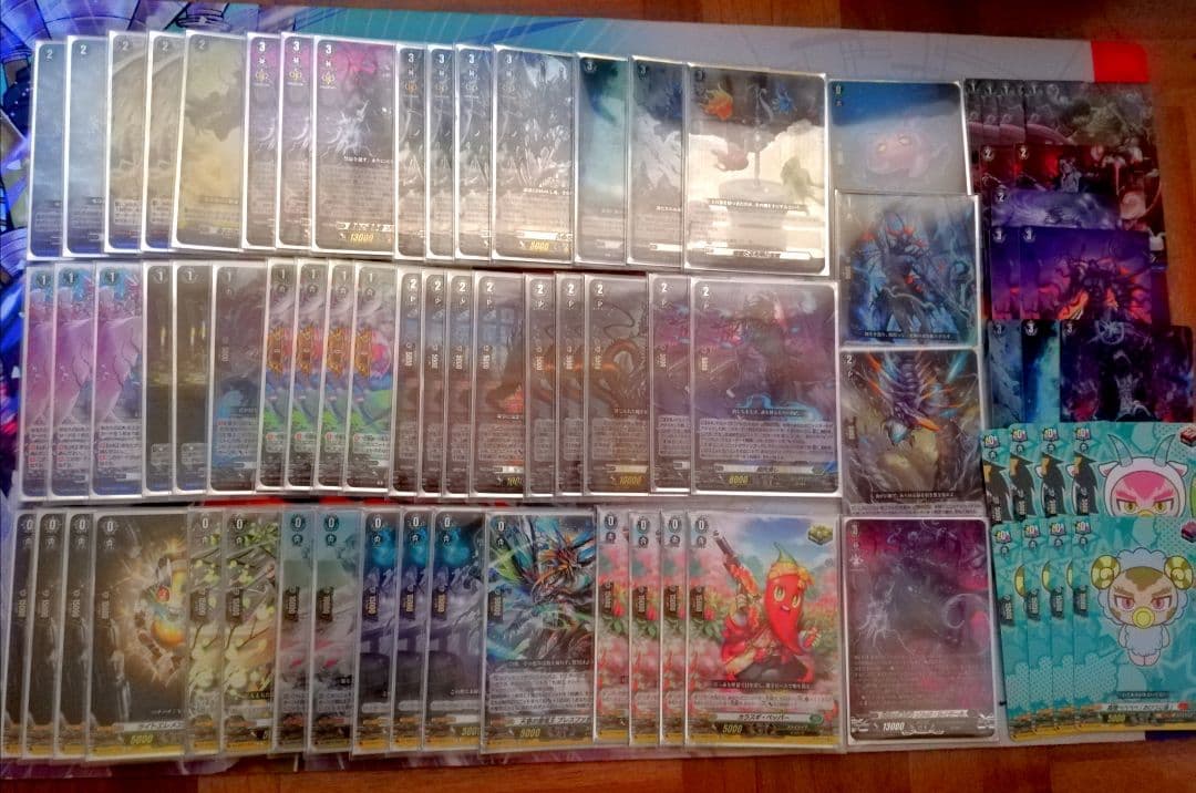 ヴァンガード　ストイケイア　 ゾルガ　デッキ　パーツ付き スリーブ付き