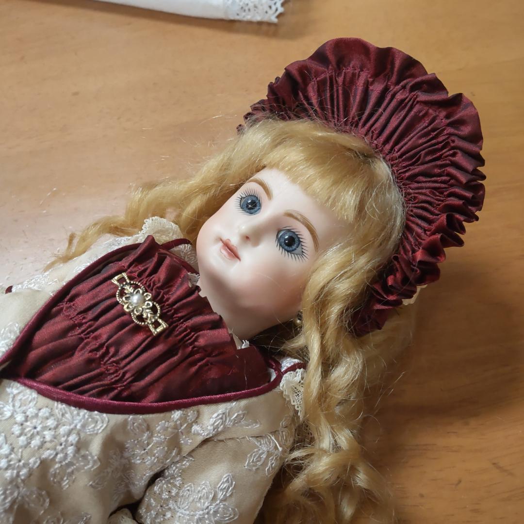 アンティークドール　リプロ　人形　作家　ビスクドール　ダネルパリスベベ