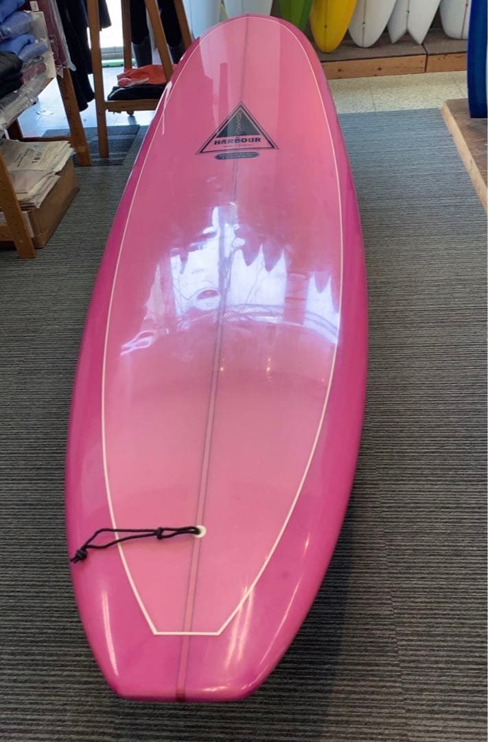 ハーバー　ロングボード　バナナ　9.2 可愛いピンク色