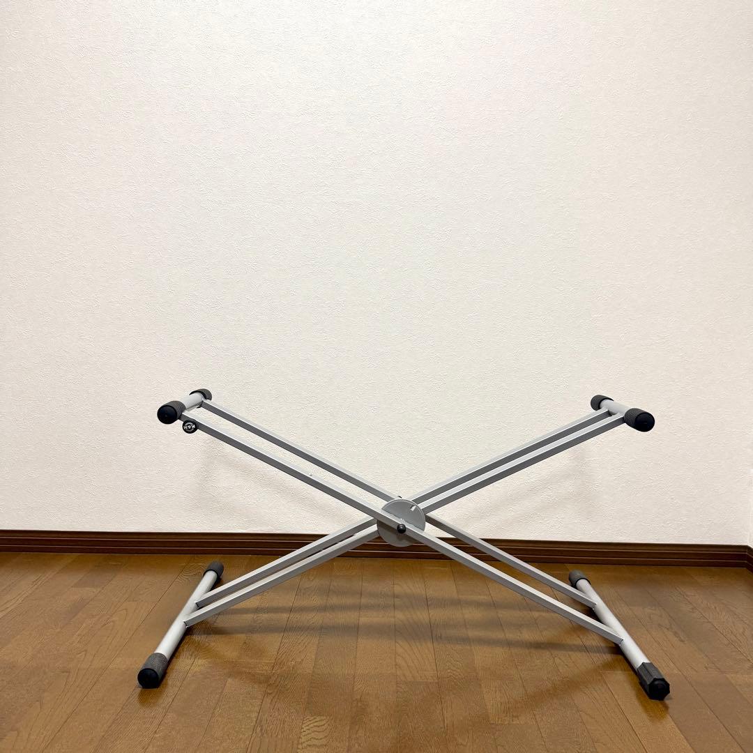 K&M キーボードスタンド X型 シルバー