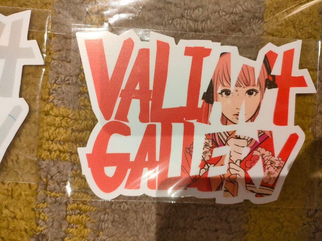 valiant gallery NEOFUK ステッカー　土　backworks