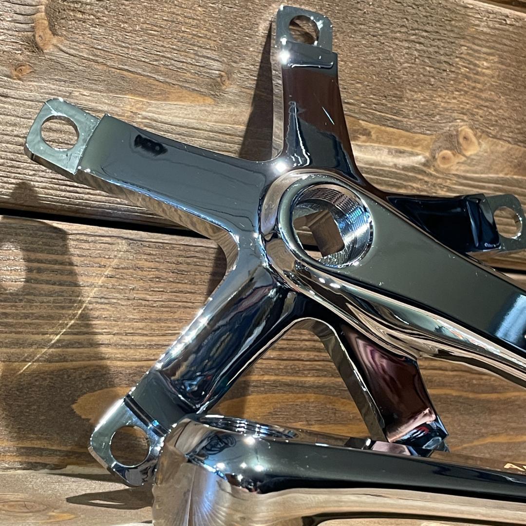 【新品】ARDENTRY ピスト用クランク ポリッシュ 165㎜ 144PCD