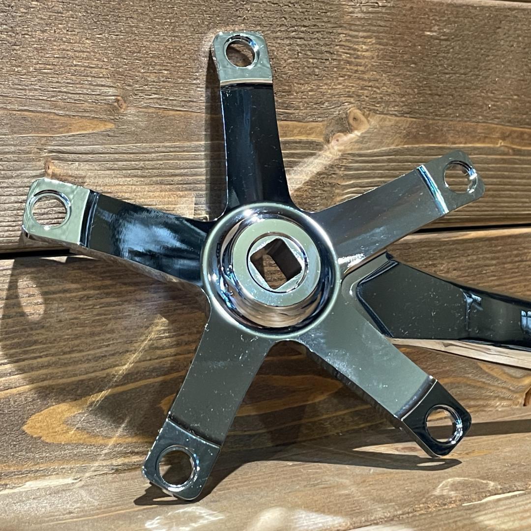 【新品】ARDENTRY ピスト用クランク ポリッシュ 165㎜ 144PCD