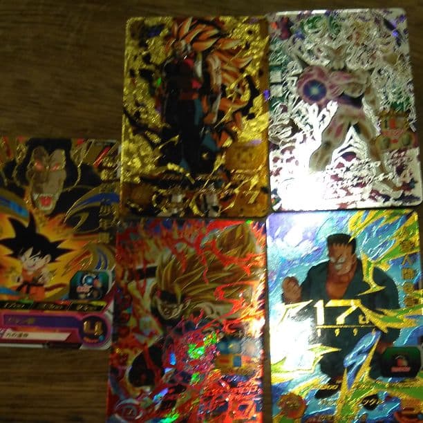 クジ付【引退】ドラゴンボールヒーローズ５枚セット!