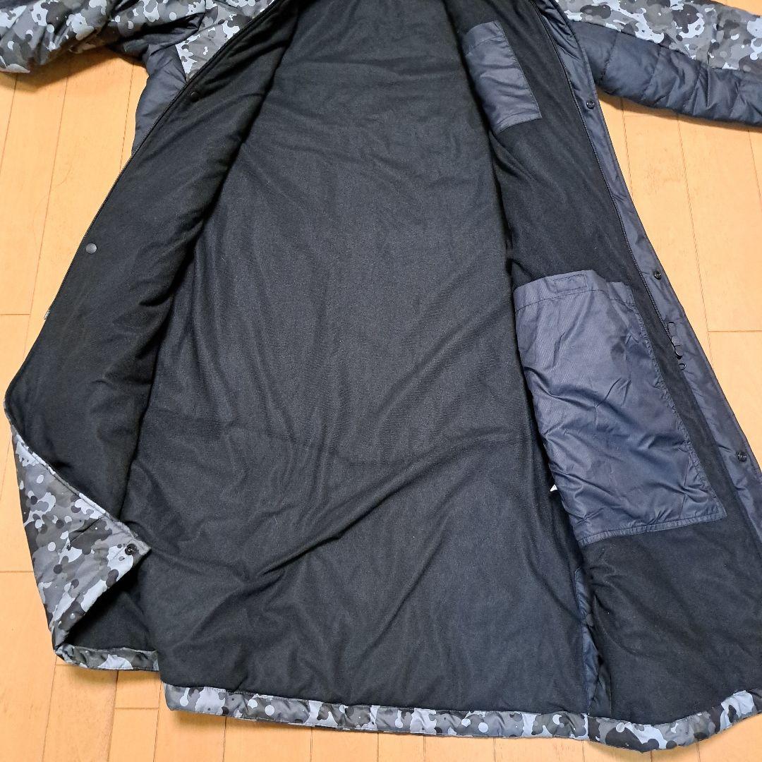 新品⭐OAKLEYオークリー⭐カモフラ　迷彩　裏起毛　中綿　ベンチコート　L