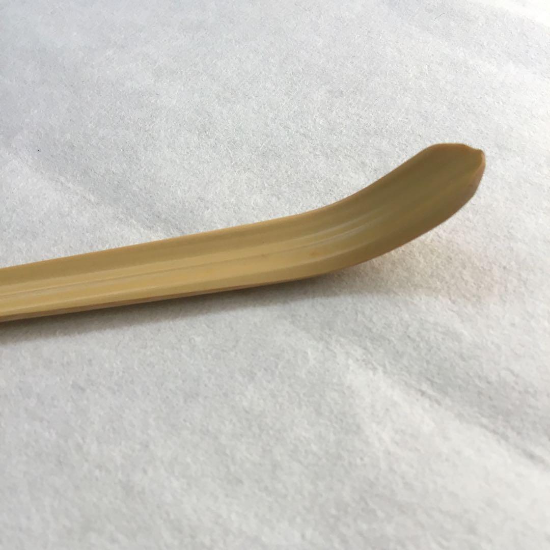 茶道具　茶杓　銘:乱飾　松尾流十二代松尾宗典作　妙玄斎書付　共筒　共箱S83CS