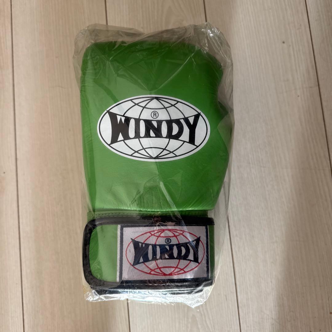 WINDY ボクシンググローブ グリーン　8oz