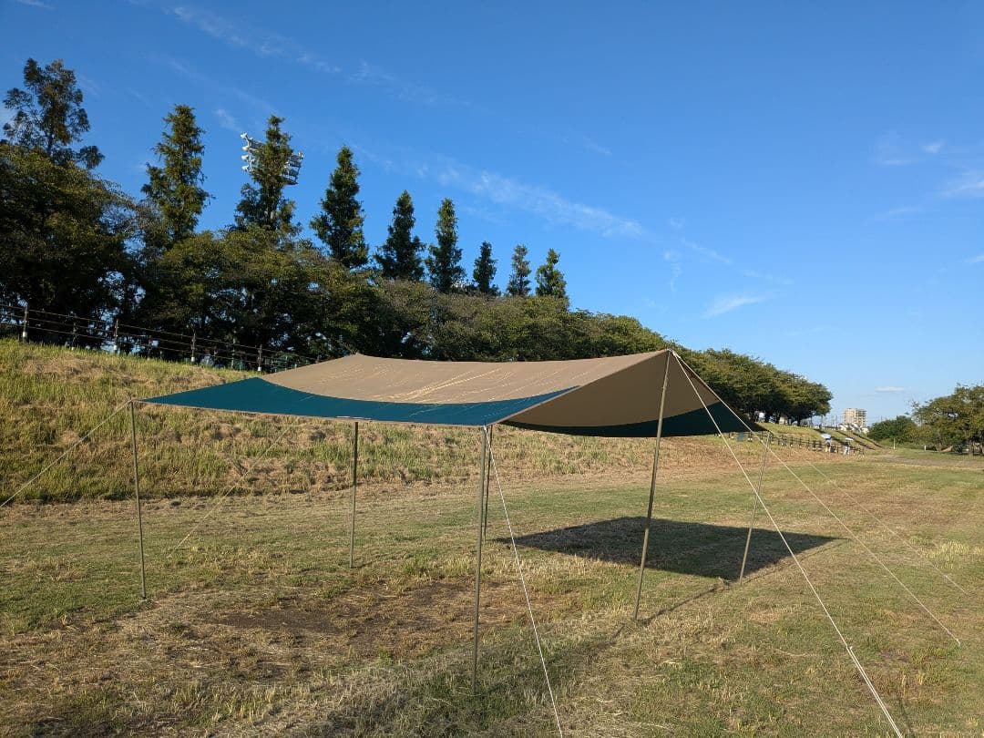 コールマン　スクエアタープDX　キャンプ、アウトドアに！