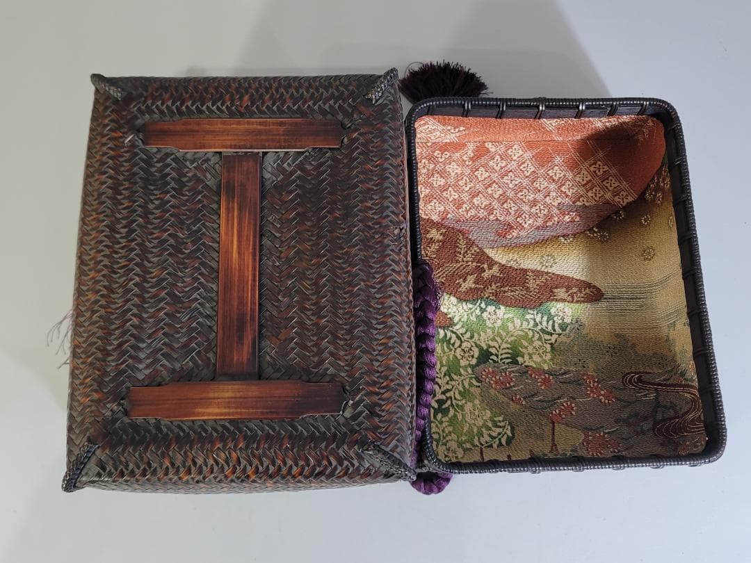 茶道具 茶籠 内雅裂