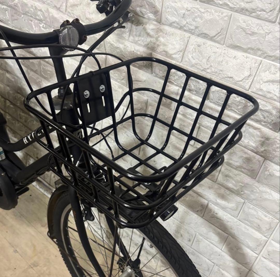 ☆ブリヂストン 電動自転車 ハイディll子供のせ☆完成車配送☆美品☆室内保管☆