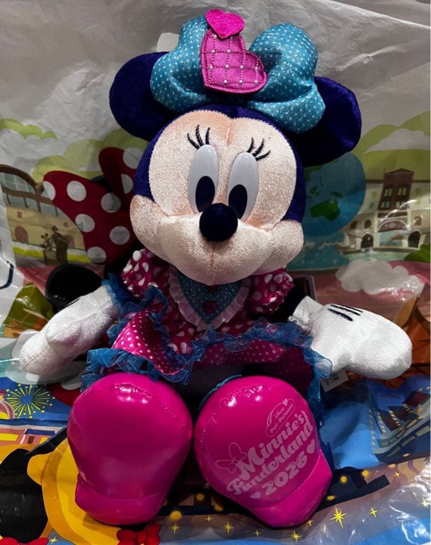 ミニーのファンダーランド　ぬいぐるみ　ミニパル　パルパルーザ