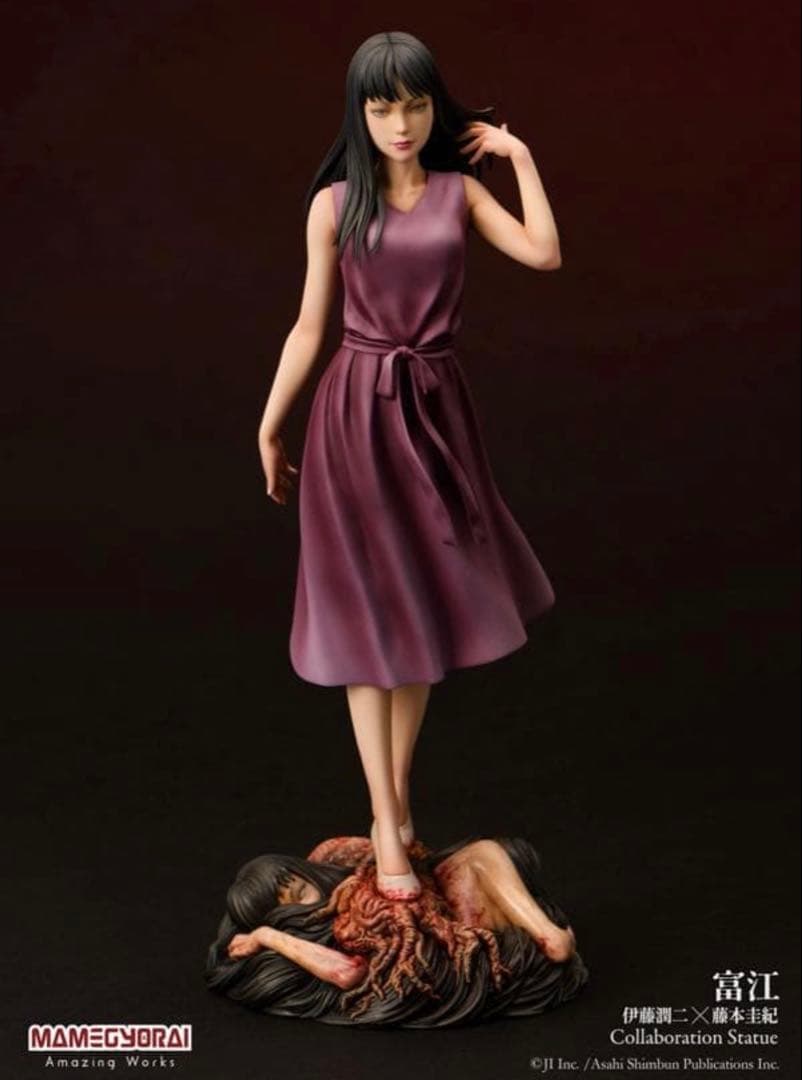 伊藤潤二×藤本圭紀 富江 コラボレーション スタチュー