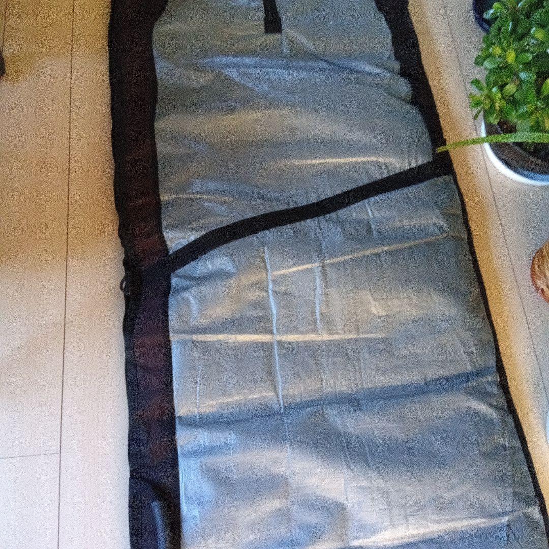 Aloha Sports サーフボードケース シルバー/ブラック