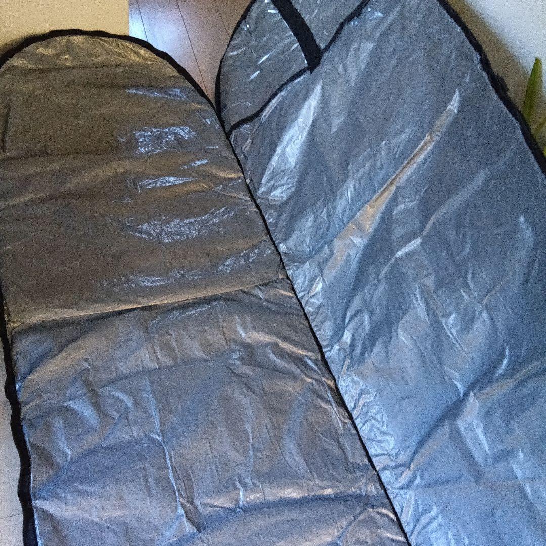 Aloha Sports サーフボードケース シルバー/ブラック