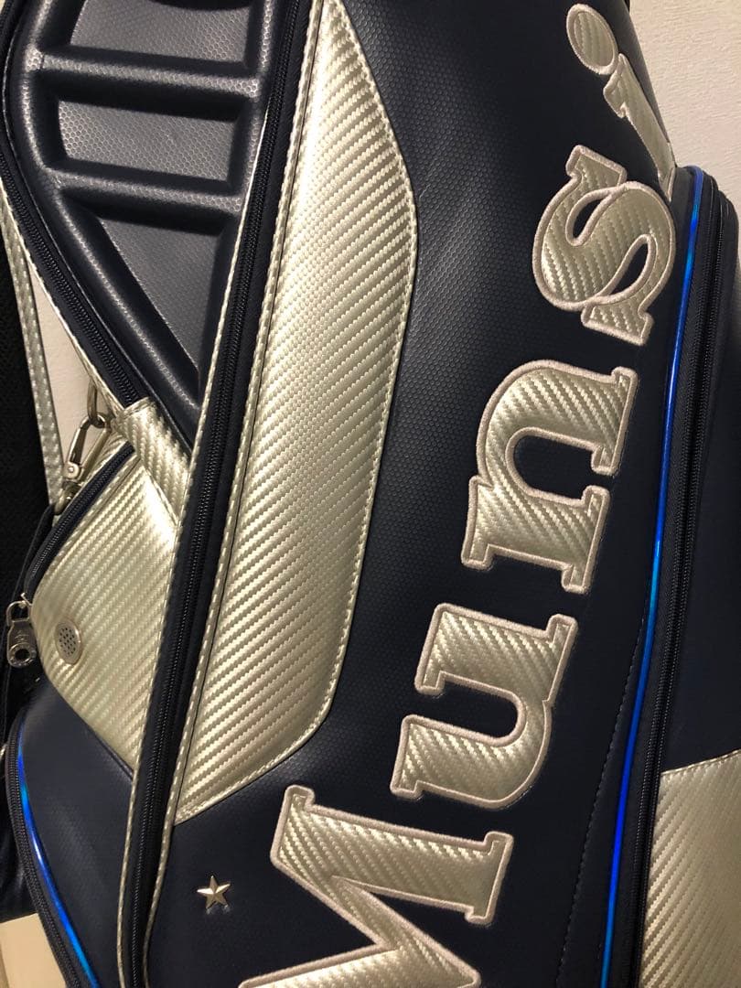 【送料込み】激レア　廃盤希少品　マンシングウェア　高級キャディバッグ　ゴルフ