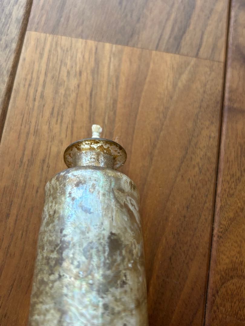 古代ローマガラス　振出　金平糖入れ　茶道具　煎茶道具