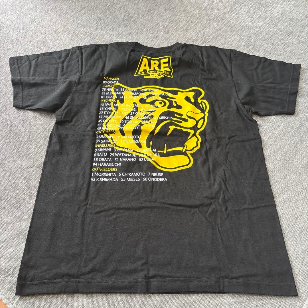 【値下げ中】2023年チャンピオンTシャツ 直筆サイン入り タイガース 近本選手