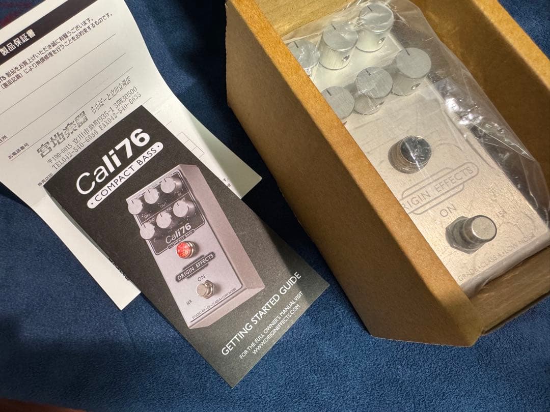 ベース Origin Effects Cali76CB 10th Anniversary