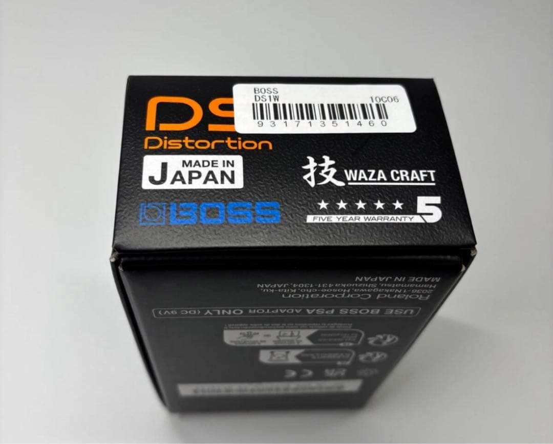 BOSS DS-1W 技 Waza Craft ディストーション 日本製 美品