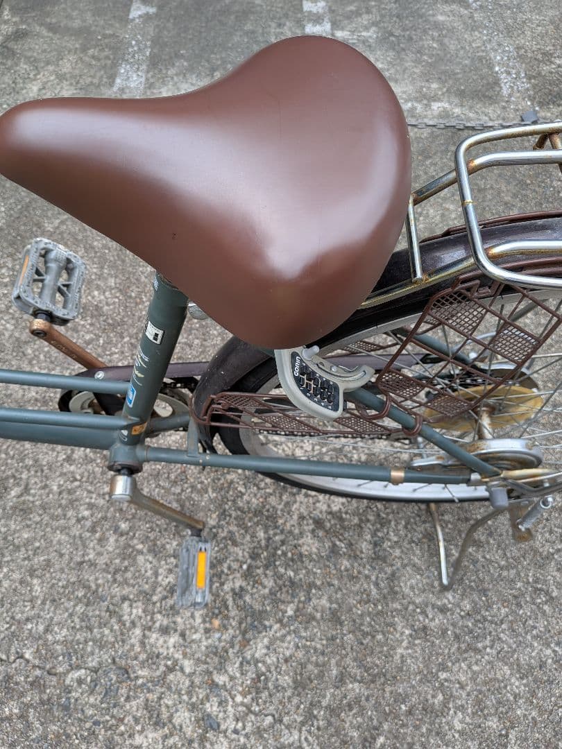 自転車　26インチ　京都市　変速　カゴ付