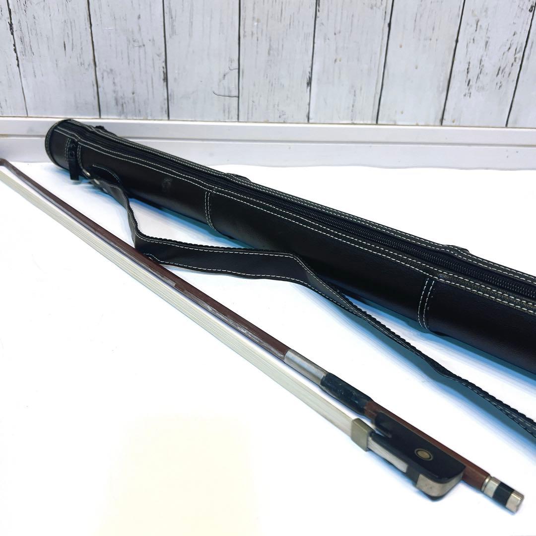 HOFNER チェロ弓 4/4 ケース付き　フルサイズ　ヘフナー