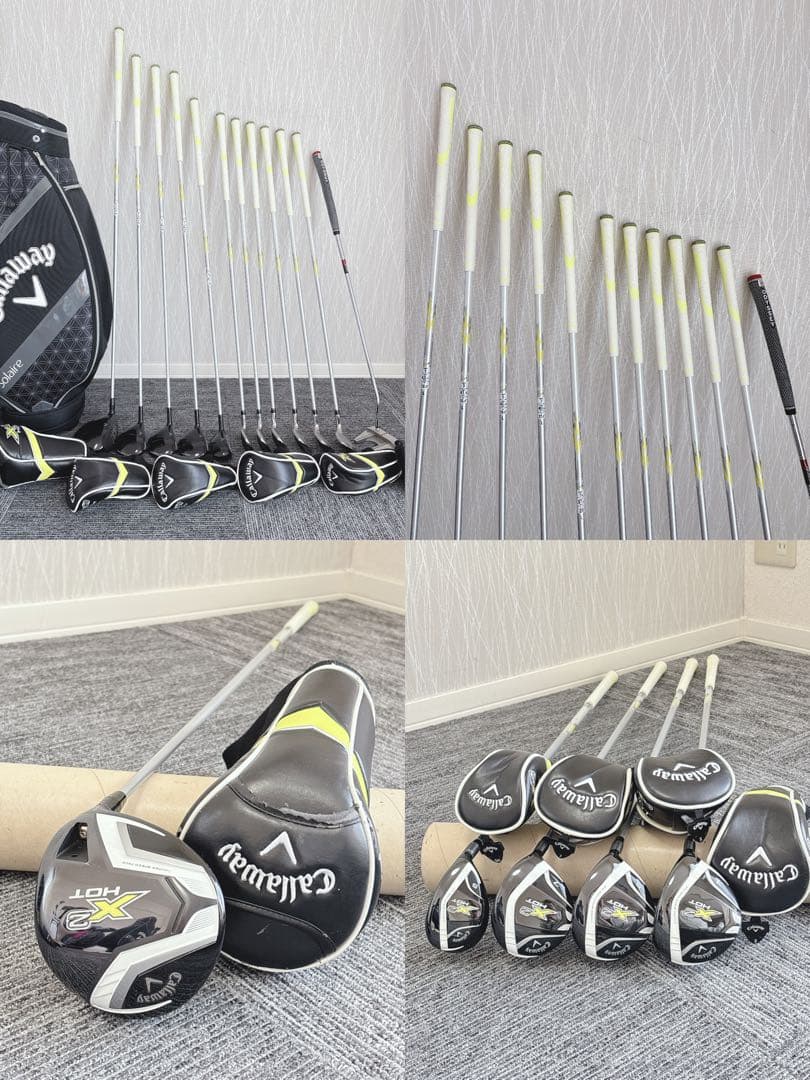 美品❗️超豪華❗キャロウェイ/X2 HOT 初心者 レディース 本格派ゴルフセット