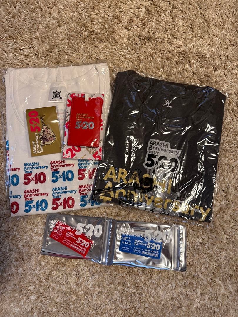 嵐　ライブグッズ　5×20など　まとめ