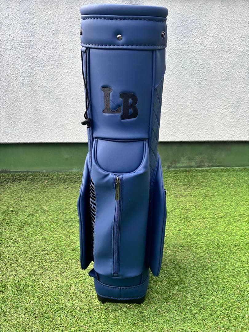 リー ベネディクト ゴルフ　キャディバッグ　新品　ゴルフバッグ　ネイビー　ブルー