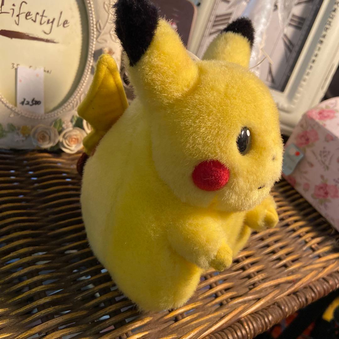 は*️様 ピカチュウ ぬいぐるみ　平成　レトロ　初代　初期　ポケモン　Pokém