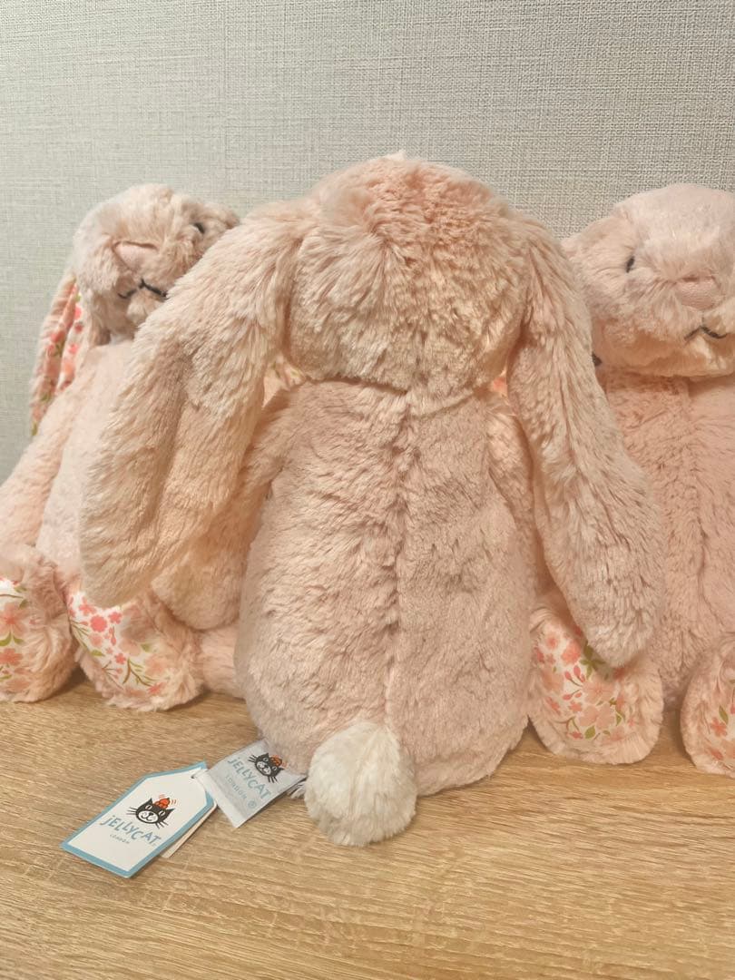 【新品/イギリス購入】 うさぎ ぬいぐるみ cherry